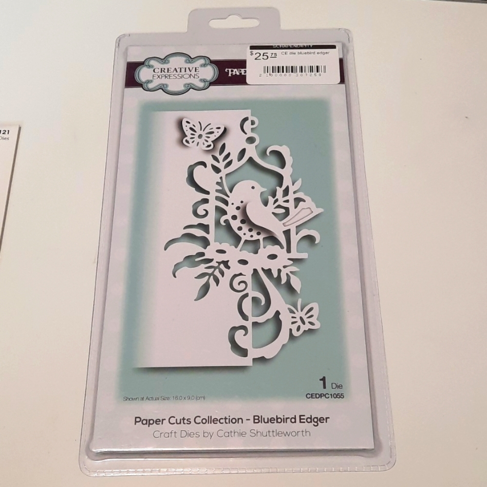 Large Bluebird Edger Craft Die